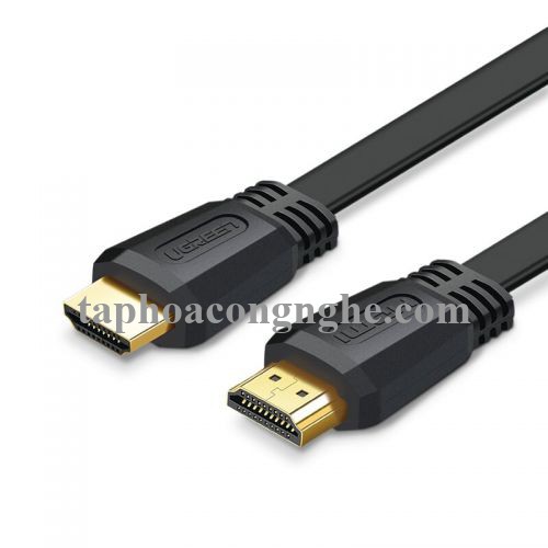 Ugreen 50820 3M màu đen Cáp tín hiệu HDMI dẹt ED015 30050820